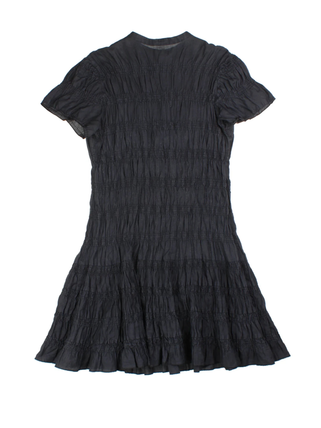 Y2K Benetton Ruched Mini Dress (Size L)