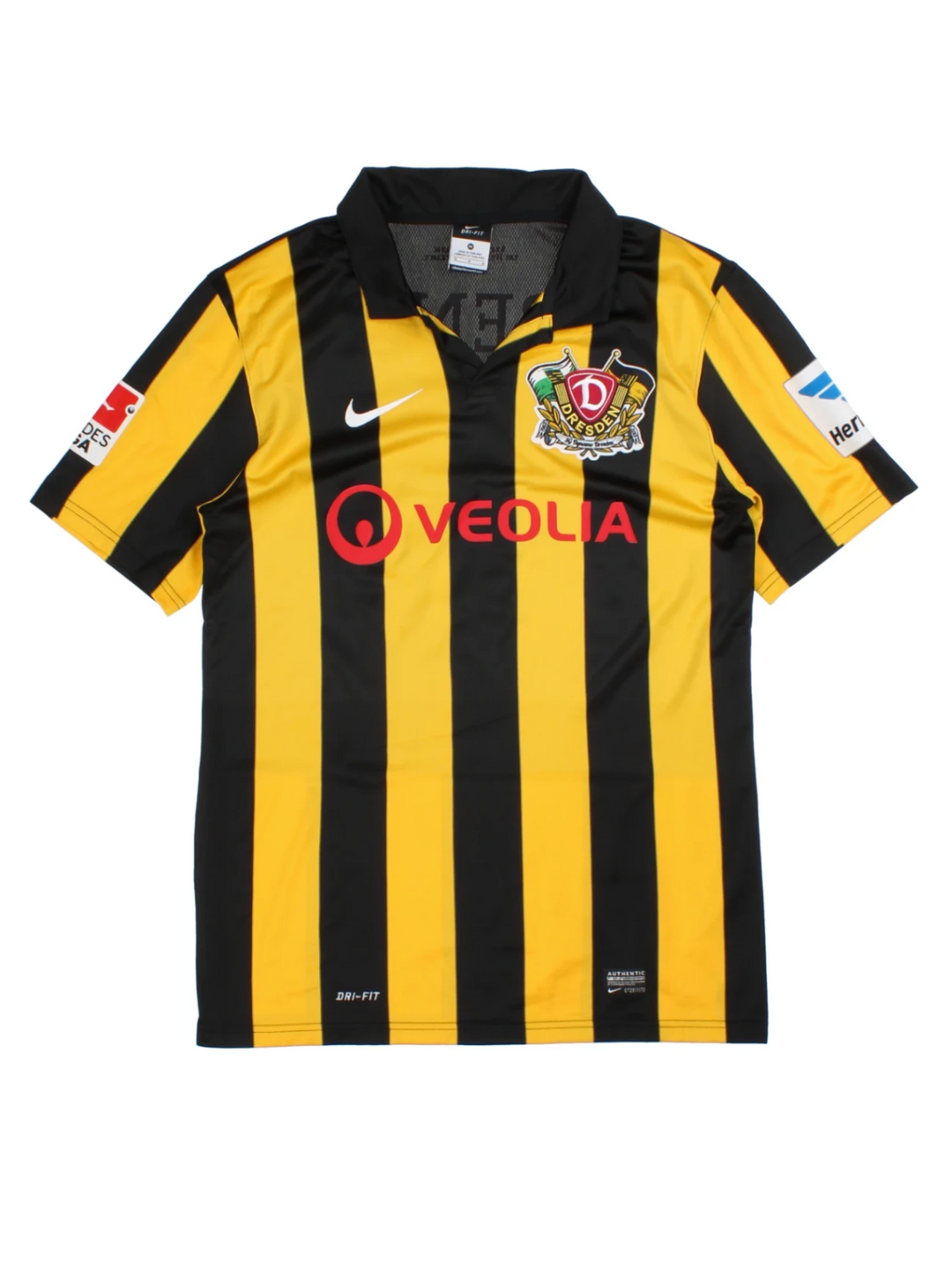 12-13 Nike SG Dynamo Dresden 60th Anniversary Football Shirt (Size M)