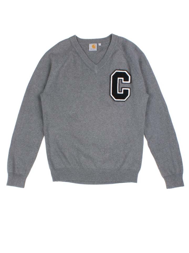 Carhartt V-Neck Varsity Jumper (Size S)