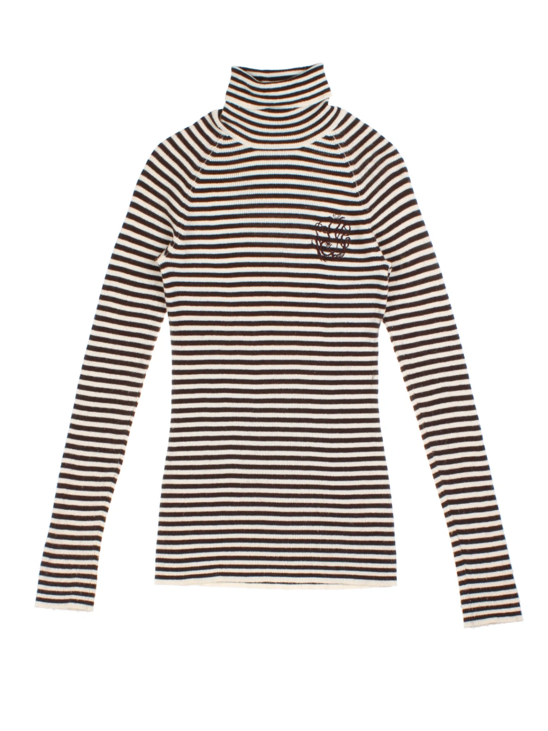 Ganni Stripe Roll Neck (Size M)
