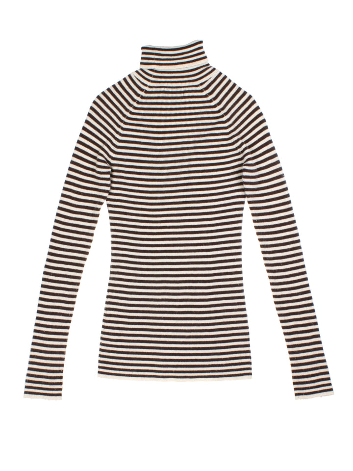 Ganni Stripe Roll Neck (Size M)
