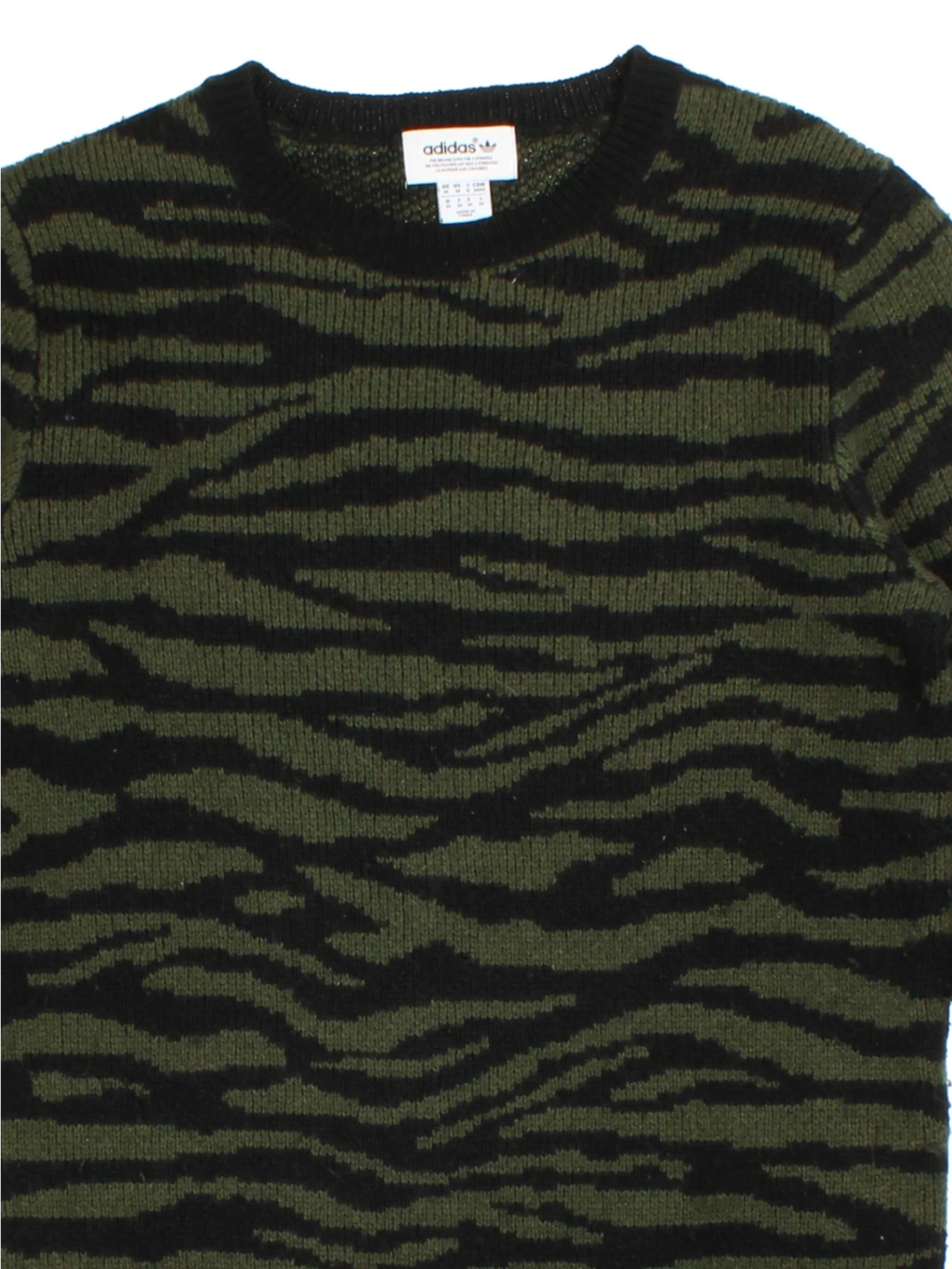 Adidas Originals Tiger Print Jumper (Size M)