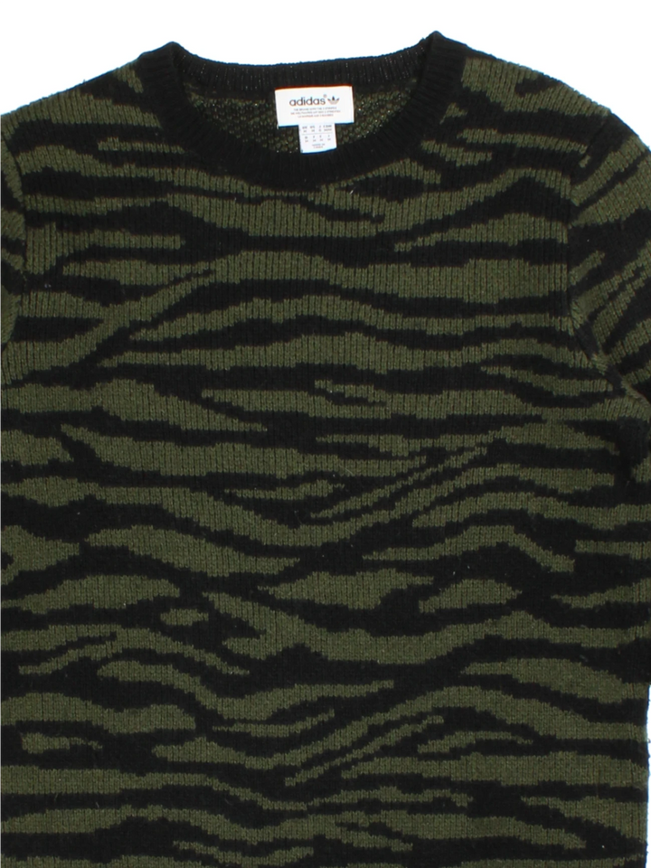 Adidas Originals Tiger Print Jumper (Size M)