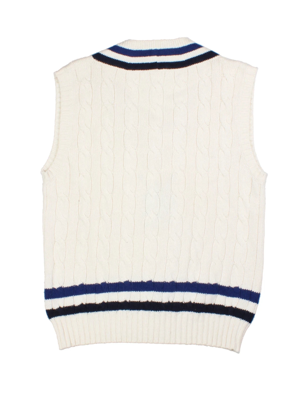 Ralph Lauren Wimbledon Cable Knit Vest (Size L)