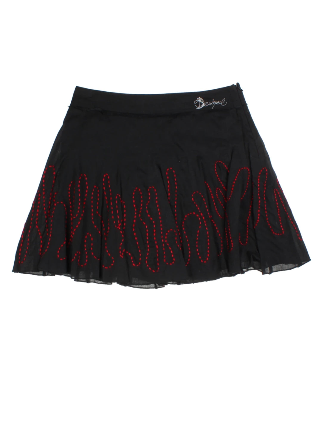 Y2K Desigual Mini Skirt (Size L)