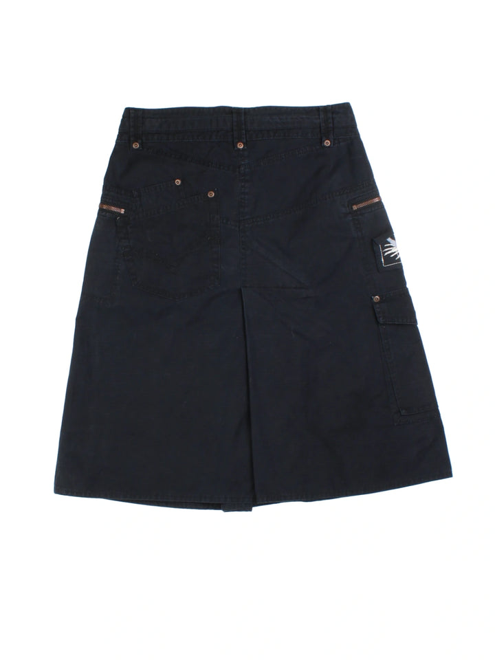 Y2K Cargo Midi Skirt (Size M)