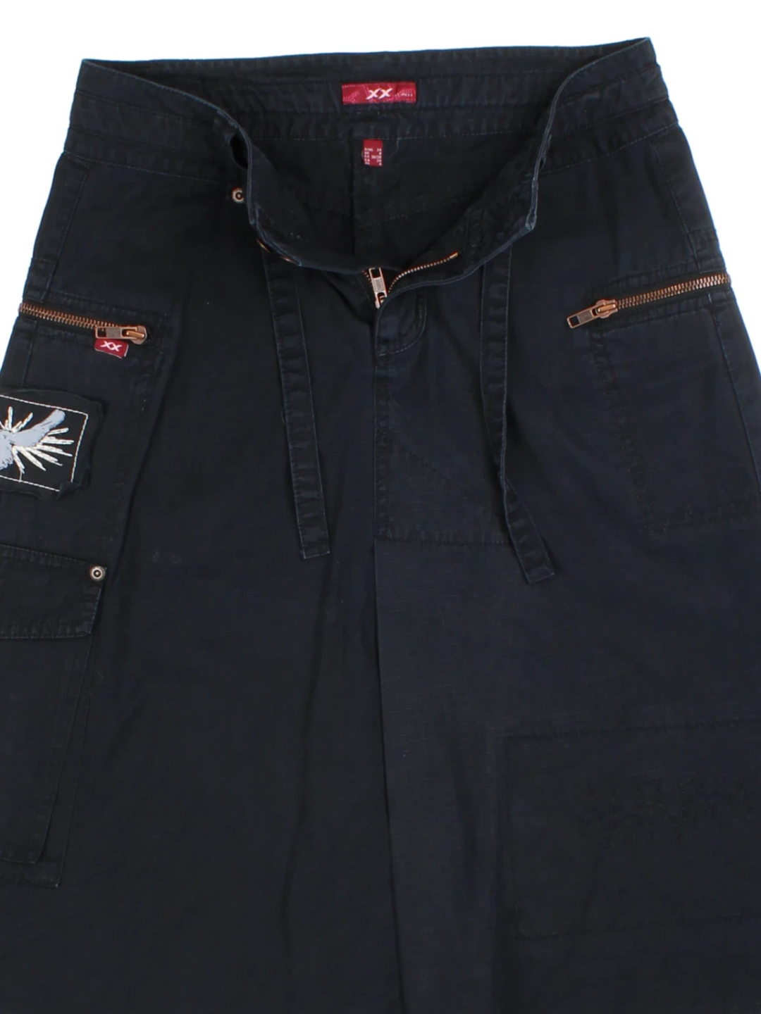 Y2K Cargo Midi Skirt (Size M)