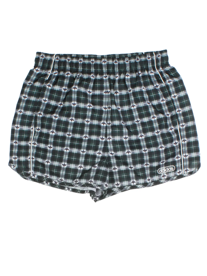 90's Adidas Plaid Shorts (Size M)