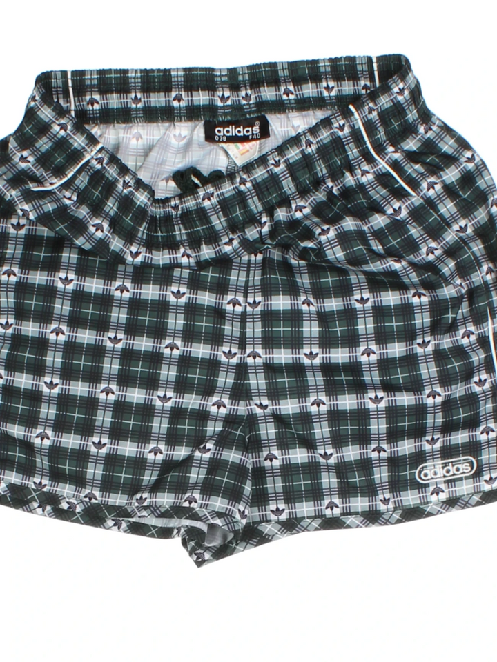 90's Adidas Plaid Shorts (Size M)