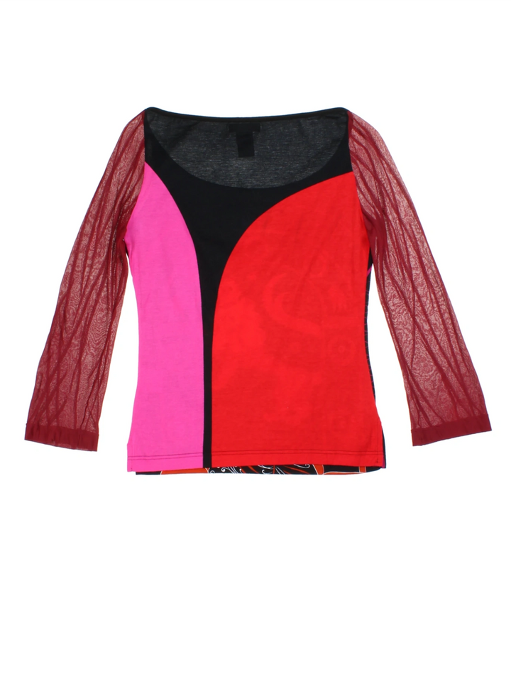 Y2K Graphic Top (Size XXS)