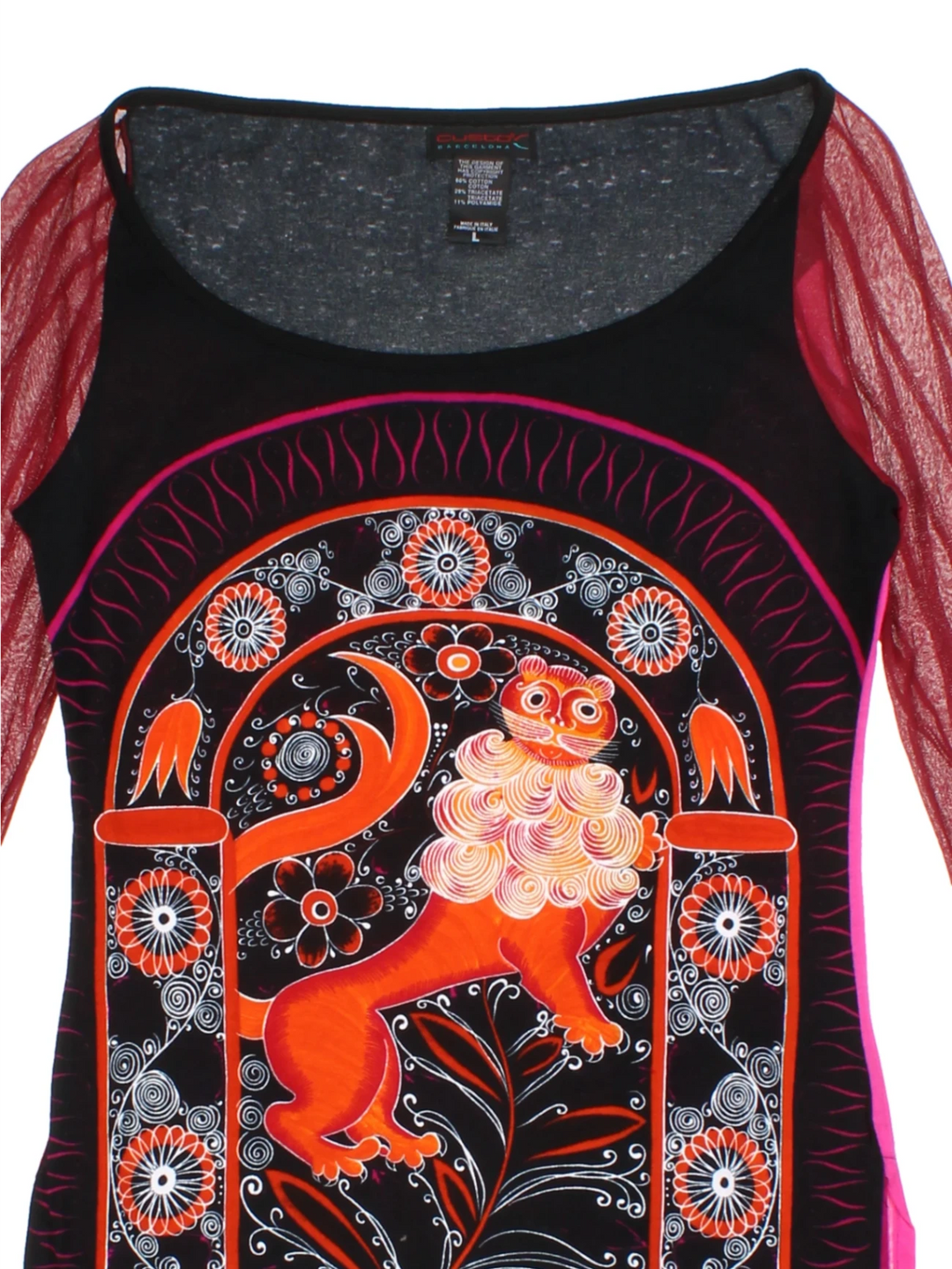 Y2K Graphic Top (Size XXS)