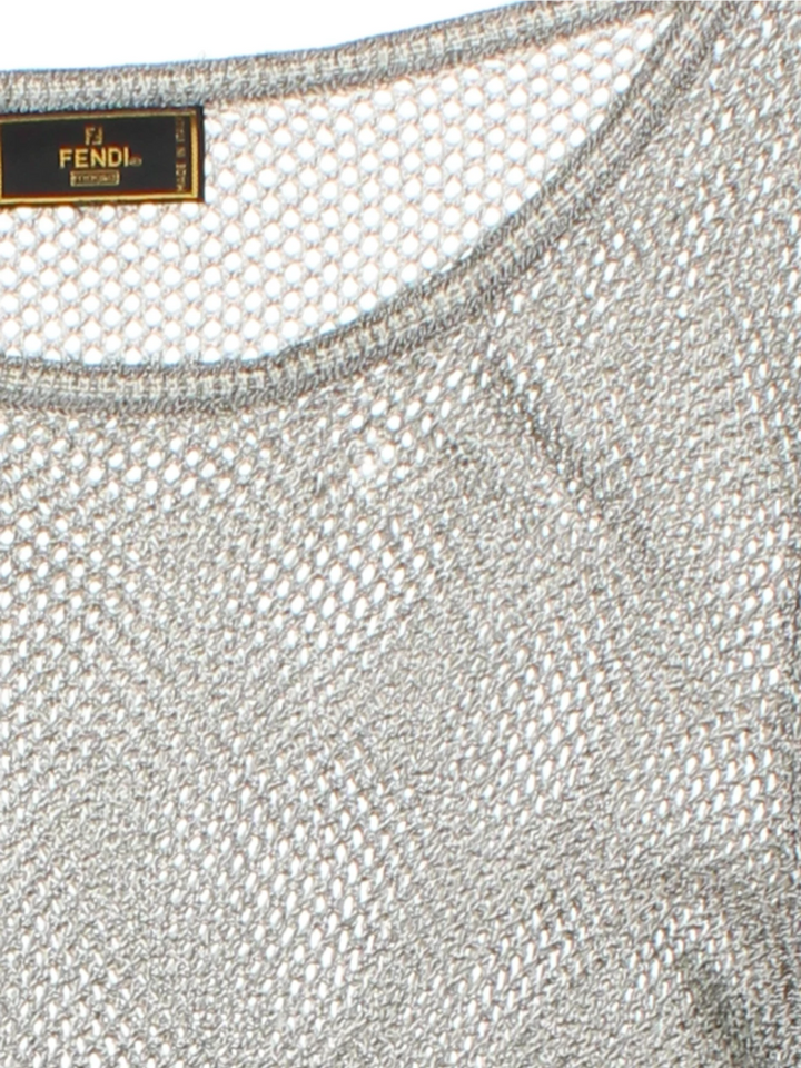 Fendi Mesh Knit Top (Size XXS)