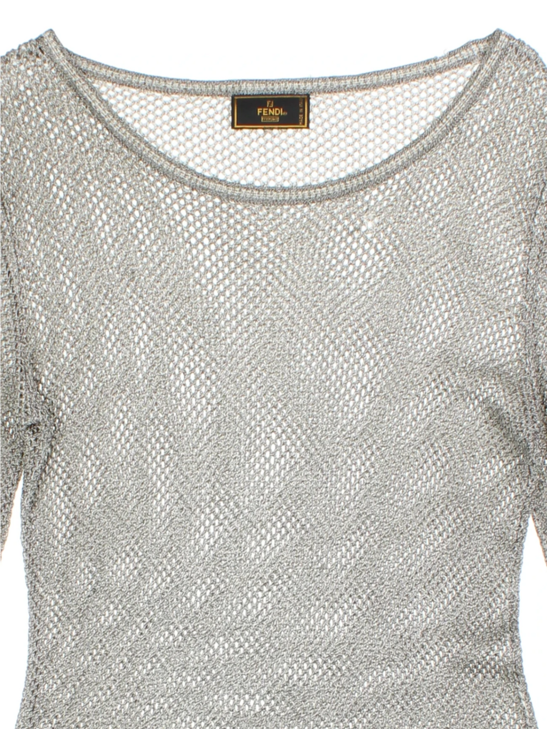 Fendi Mesh Knit Top (Size XXS)