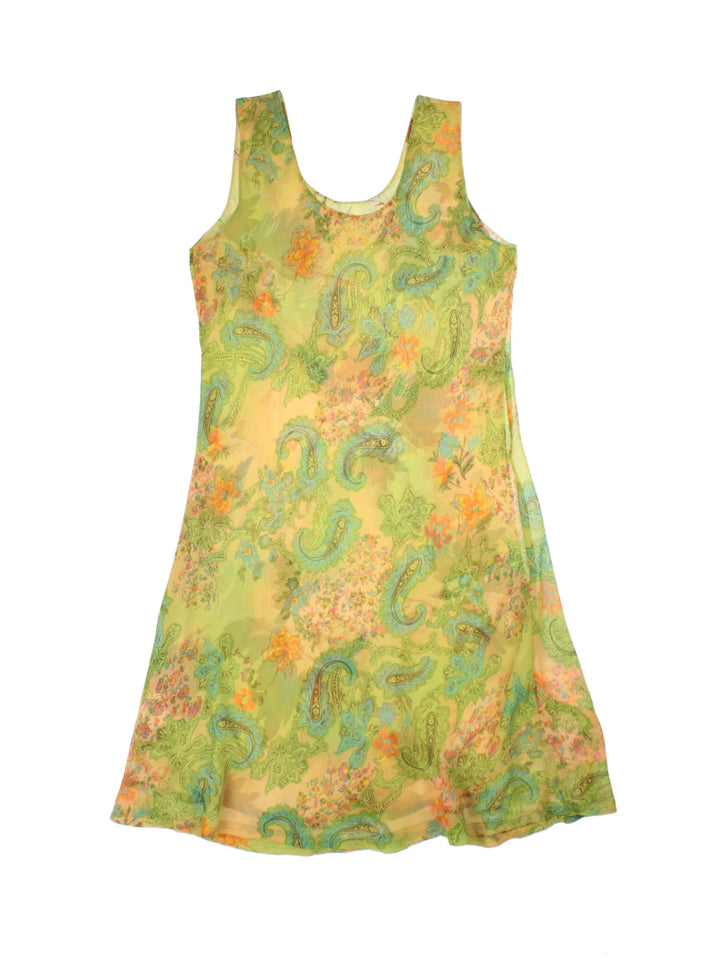 Reversible Patterned Mini Dress (Size M)
