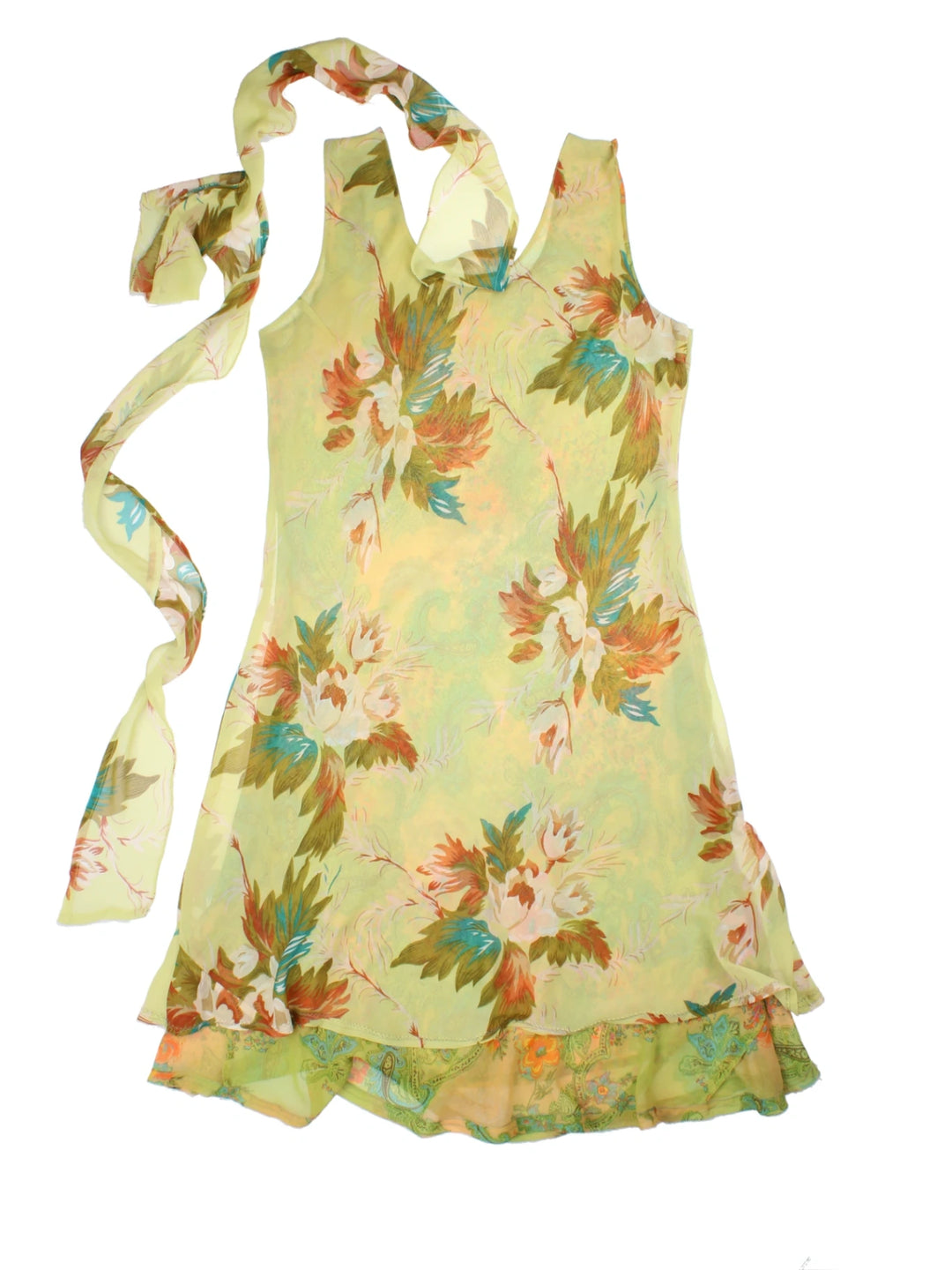 Reversible Patterned Mini Dress (Size M)