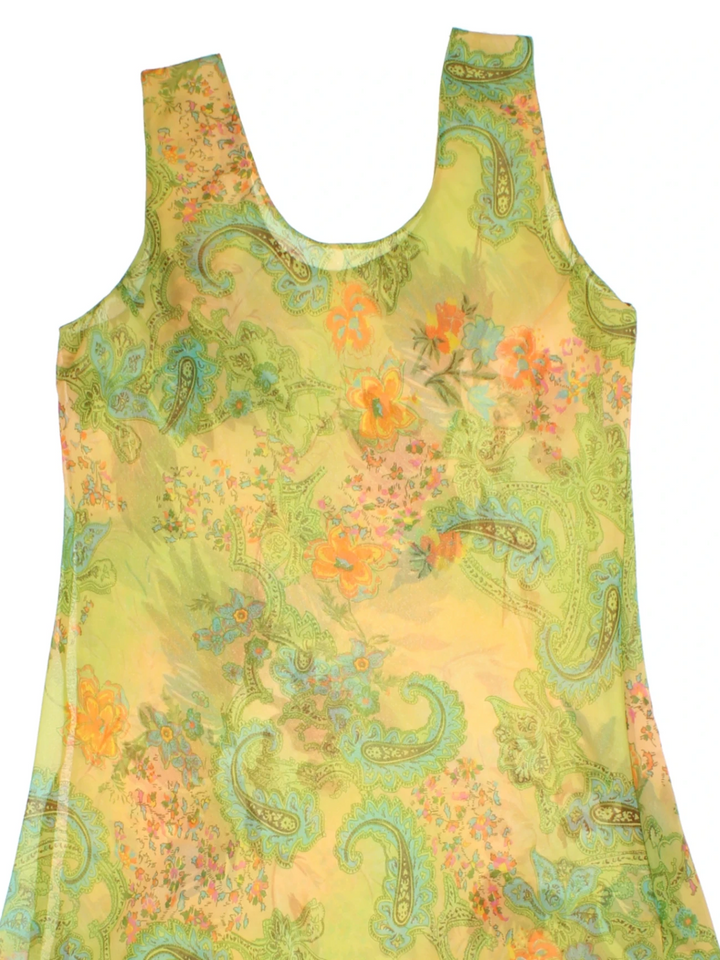Reversible Patterned Mini Dress (Size M)