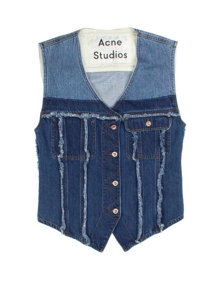 ACNE Studios Denim Waistcoat (Size XXS)