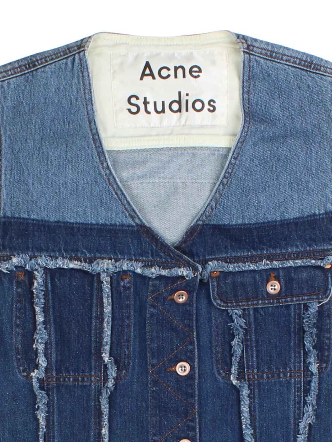 ACNE Studios Denim Waistcoat (Size XXS)