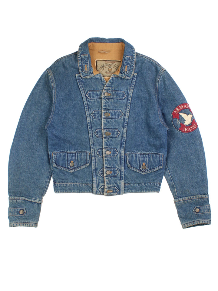 90's Armani Denim Jacket (Size S)
