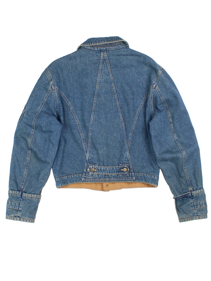 90's Armani Denim Jacket (Size S)