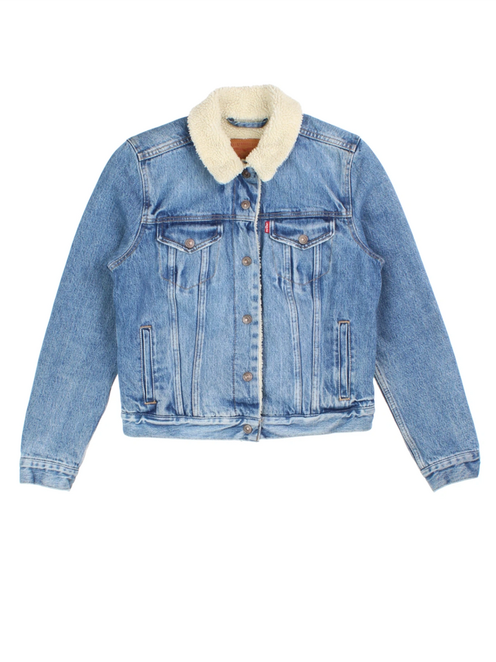 Levis Sherpa Trucker Jacket (Size XXS)