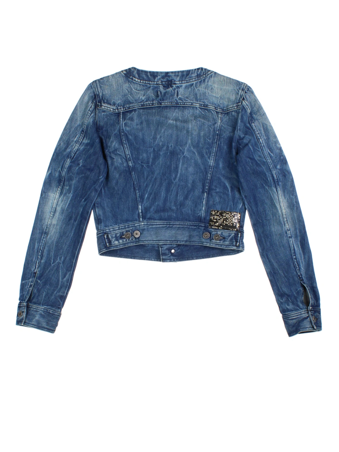 Y2K Diesel Denim Jacket (Size XXS)