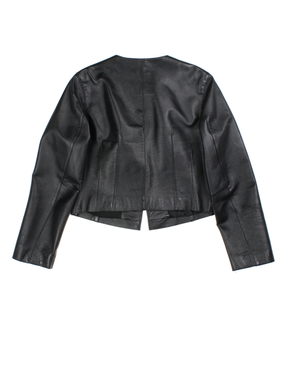 Y2K Leather Jacket (Size M)