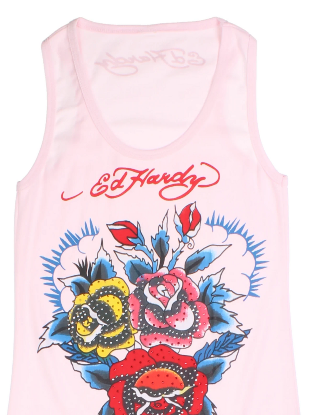 Y2K Ed Hardy Tank Top (Size XXS)