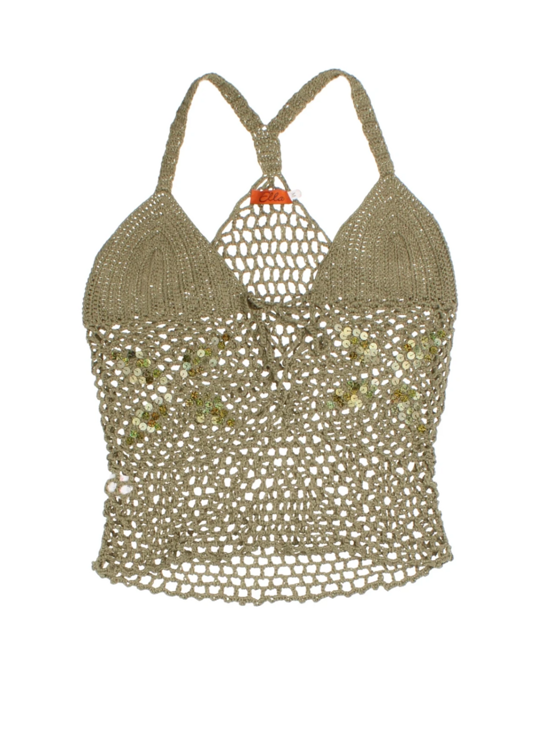 Y2K Crochet Vest (Size XXS)