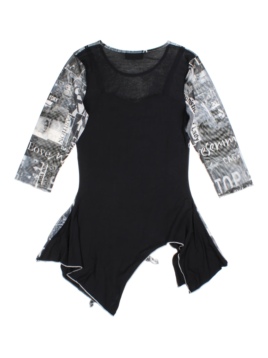 Y2K Affinités Graphic Top (Size XS)