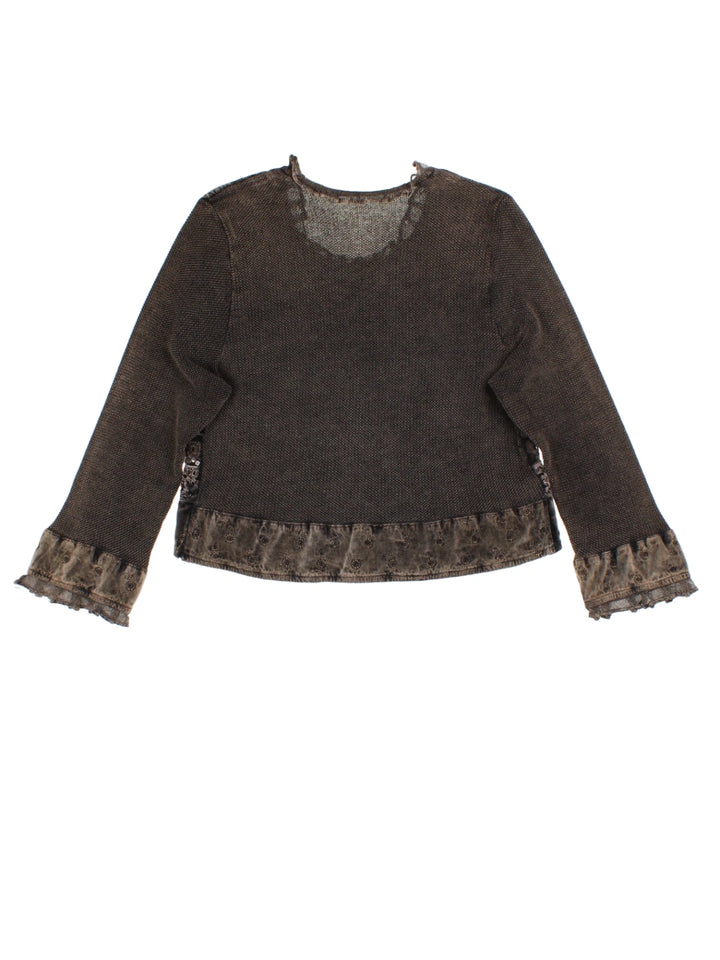 Y2K Patchwork Top (Size M)