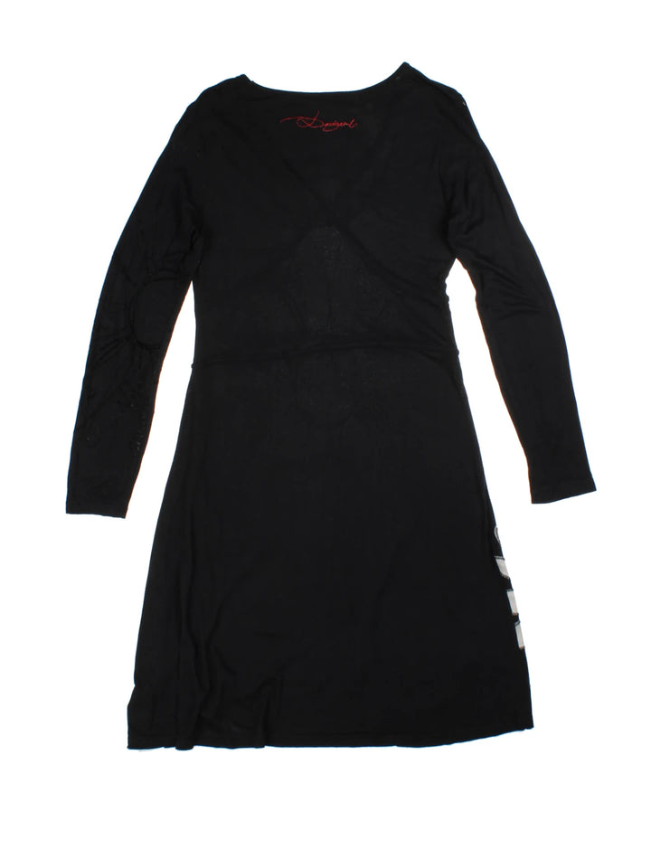 Y2K Graphic Mini Dress (Size M)