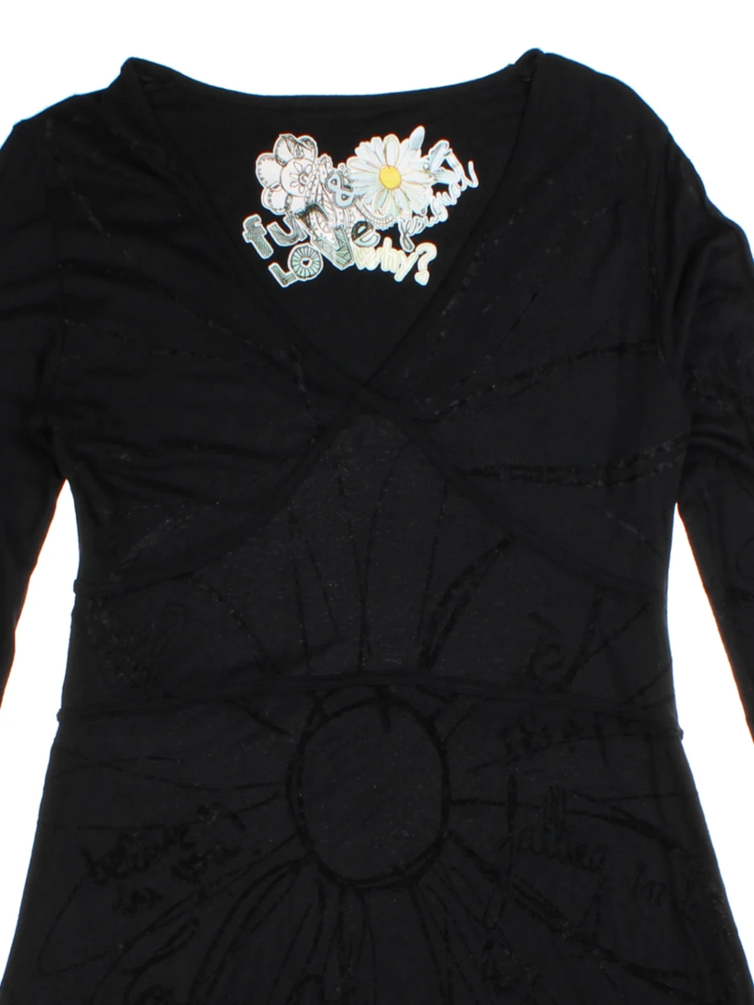 Y2K Graphic Mini Dress (Size M)