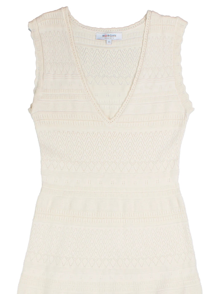 Y2K Morgan Knit Midi Dress (Size XXS)