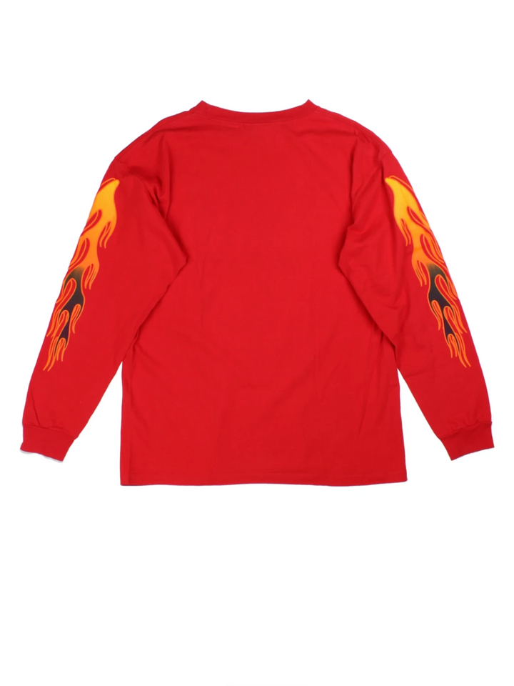 00's Adidas Graphic Long Sleeve T Shirt (Size L)
