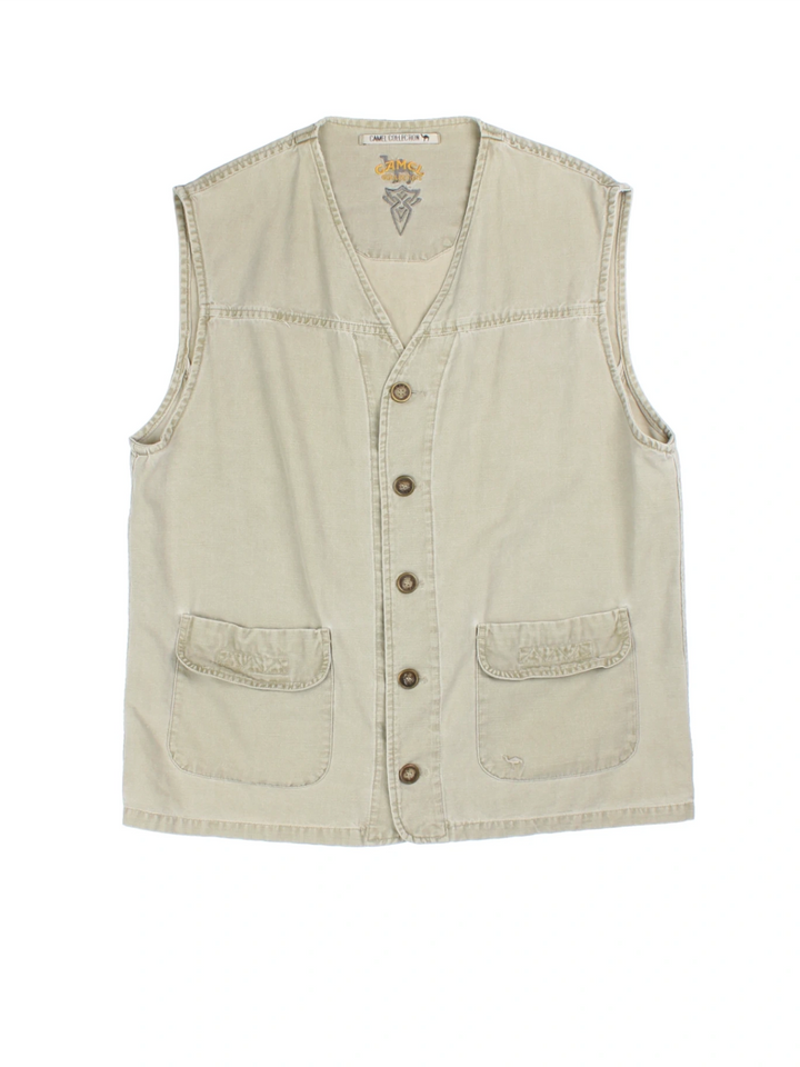 Camel Utility Gilet (Size XL)