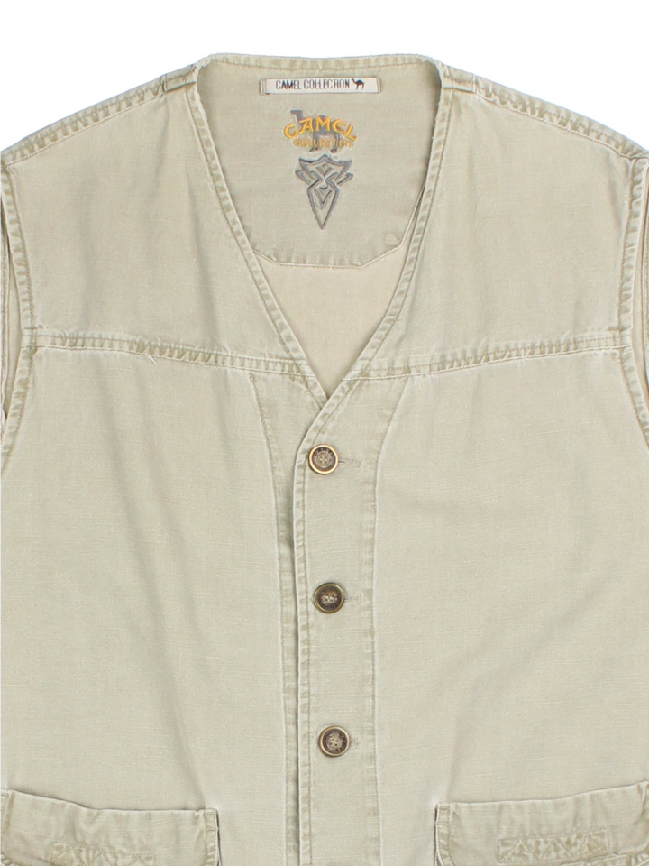 Camel Utility Gilet (Size XL)