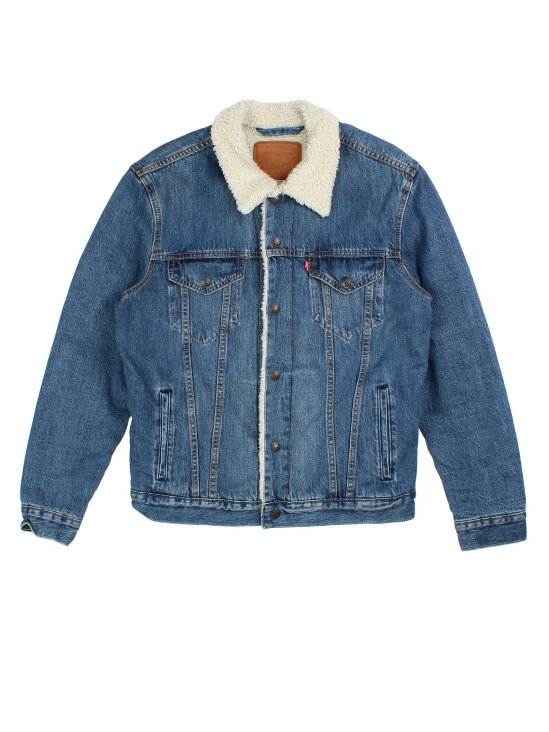Levi Strauss Sherpa Trucker Jacket (Size M)
