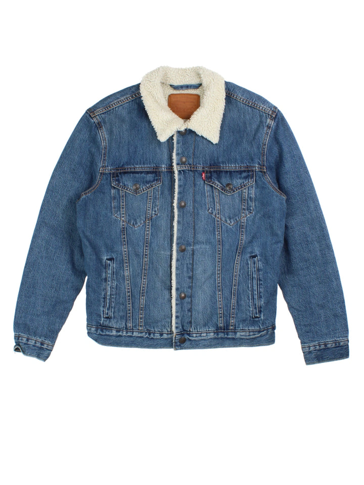 Levi Strauss Sherpa Trucker Jacket (Size M)