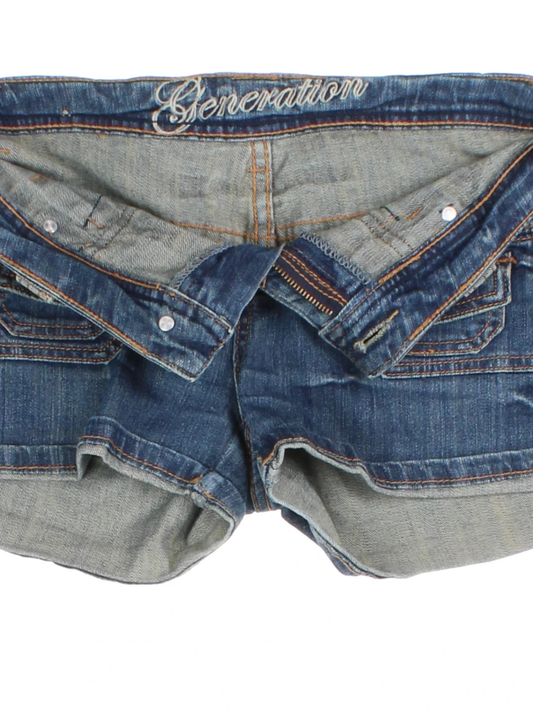 Y2K Denim Shorts (Size XS)
