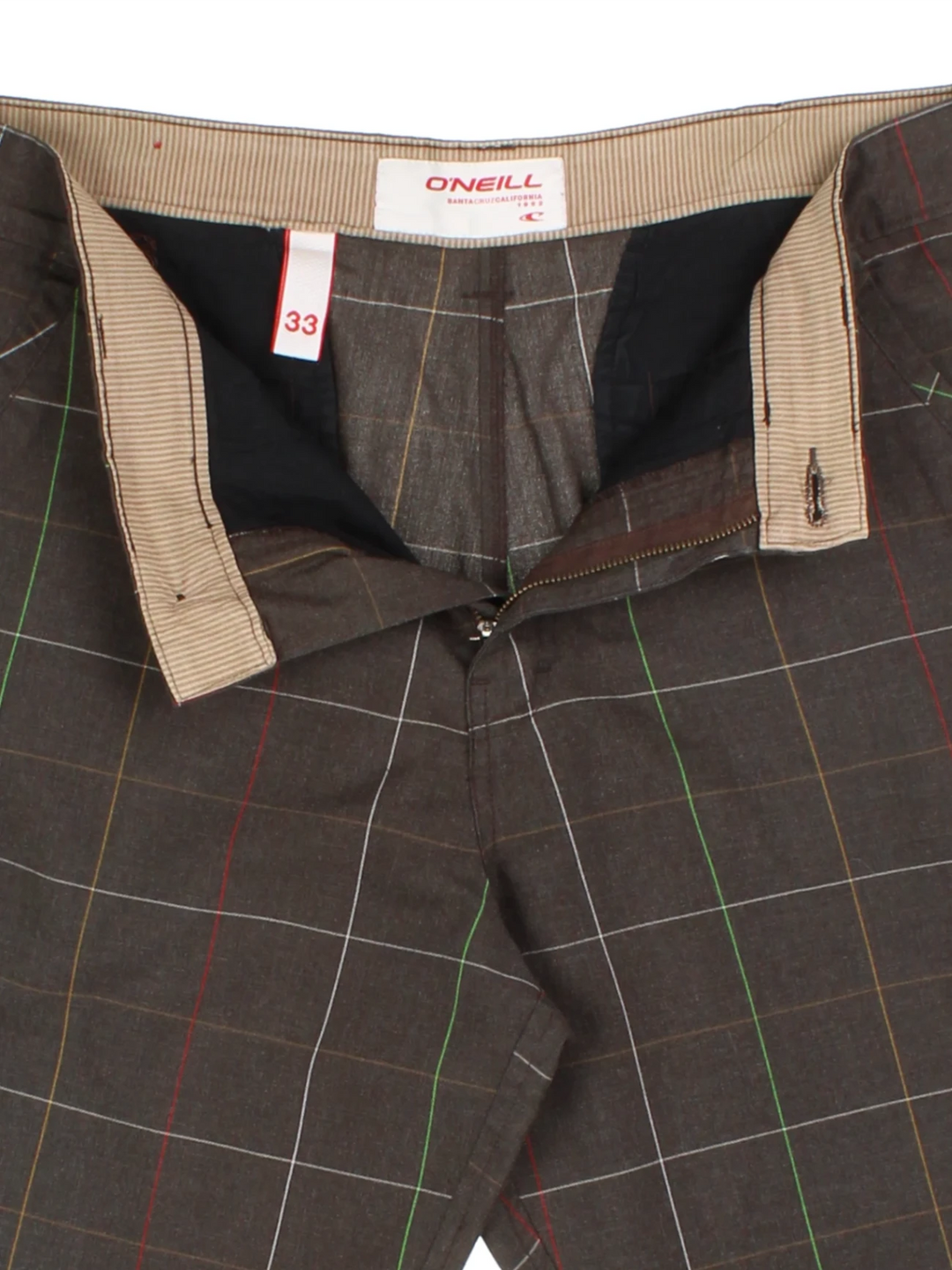 O'Neill Checked Shorts (Size XL)