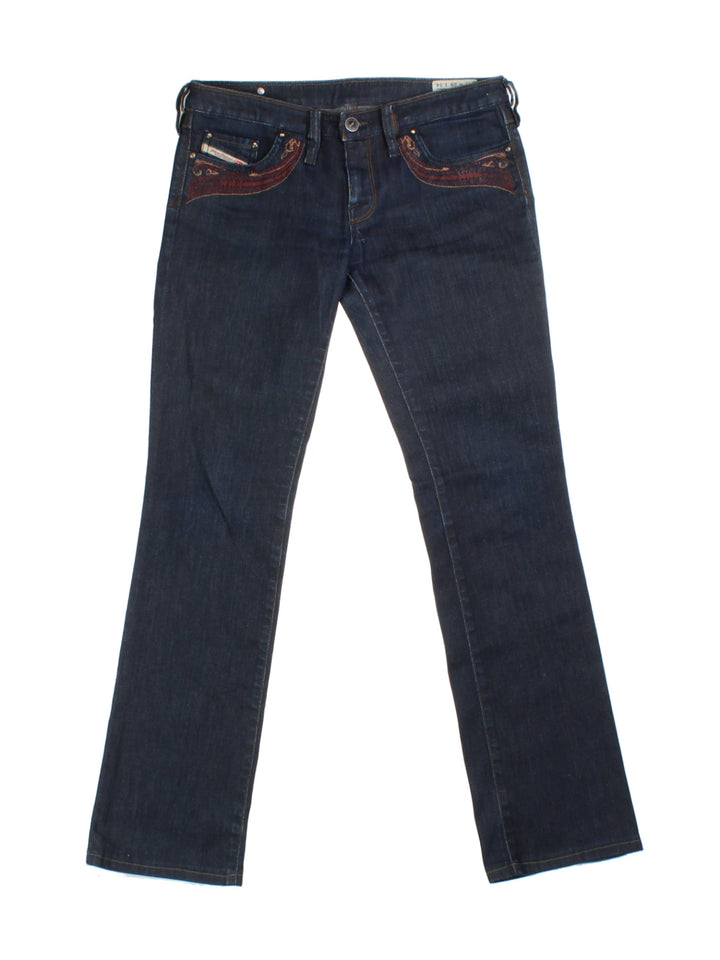 Y2K Low Rise Diesel Jeans (Size XS)