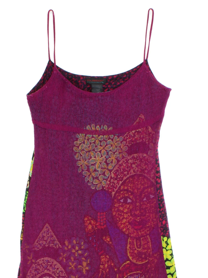 Y2K Knitted Midi Dress (Size XXS)