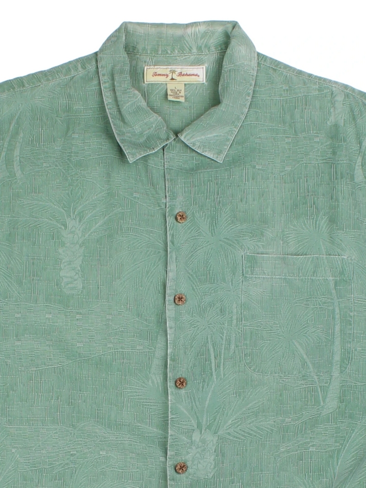 Tommy Bahama Hawaiian Shirt (Size L)