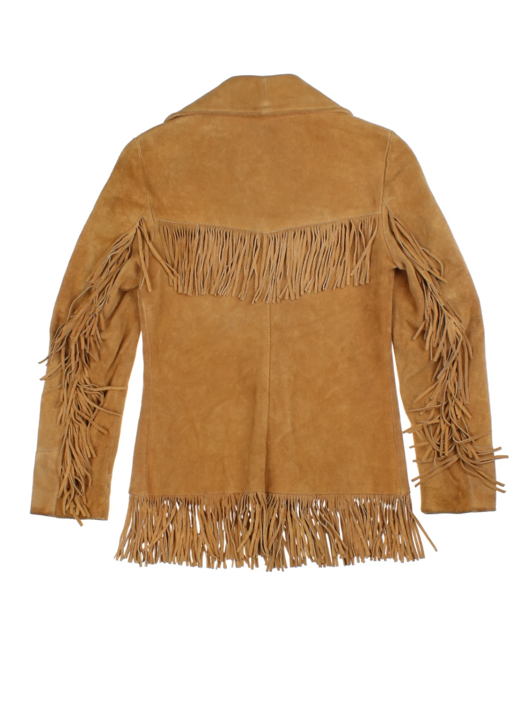 70's Fringe Suede Western Jacket (Size XXS)