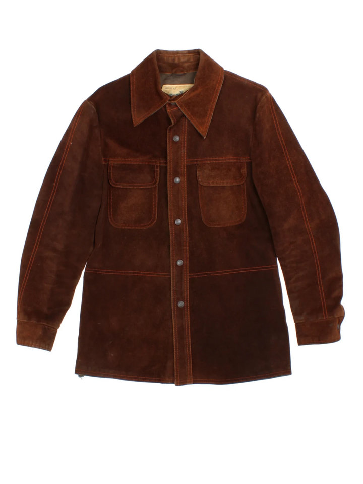 70's William Barry Suede Jacket (Size S)