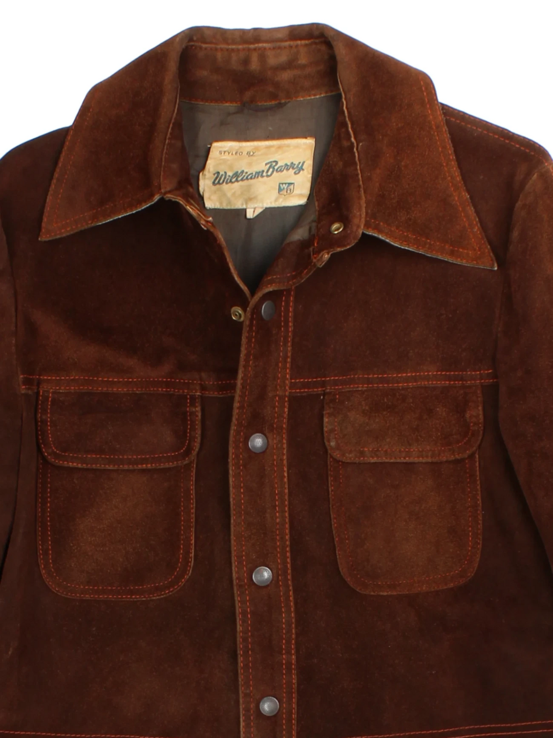 70's William Barry Suede Jacket (Size S)
