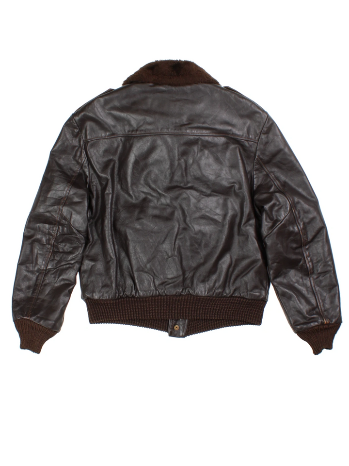 G-1 U.S Airforce Leather Flight Jacket (Size XL)