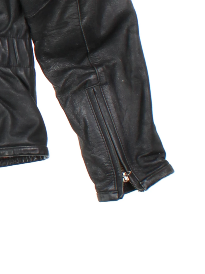 Harley-Davidson Leather Leather Biker Jacket (Size M)