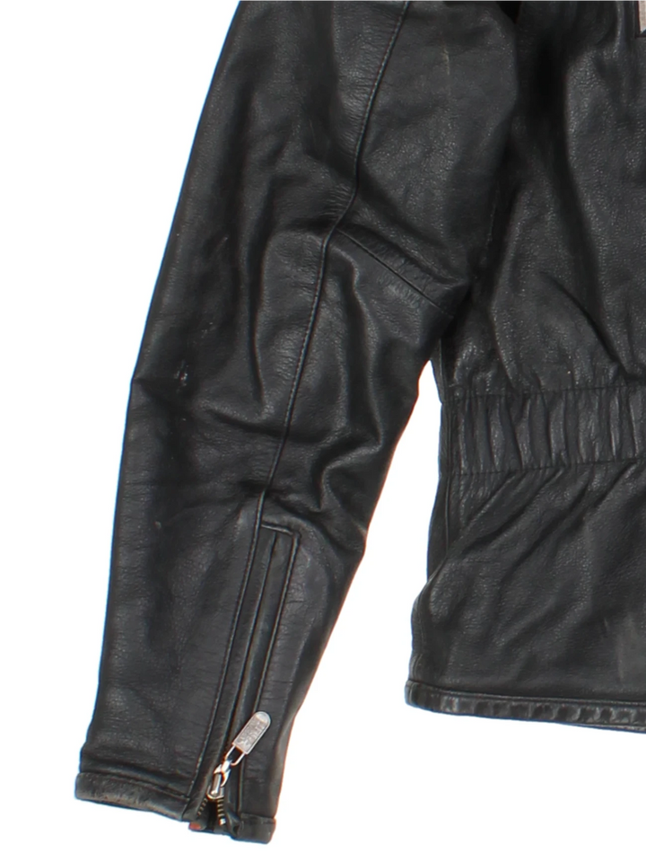 Harley-Davidson Leather Leather Biker Jacket (Size M)